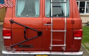 TV Film Movie Action Vehicles Scotland USA Vans GMC Vandura 2500 1988 Rear