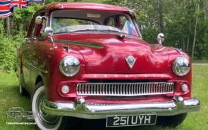 TV Film Movie Action Vehicles Scotland UK Cars Vauxhall Wyvern (1956) Front