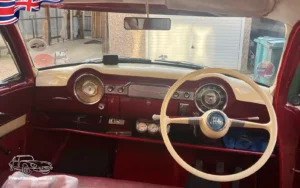 TV Film Movie Action Vehicles Scotland UK Cars Vauxhall Wyvern (1956) Internal Dashboard