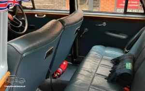TV Film Movie Action Vehicles Scotland UK Cars Wolseley 16-60 1964 Interior Rear NS