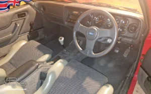 TV Film Movie Action Vehicles Scotland Ford Capri 2.8 Injection Special 1986 Internal Front