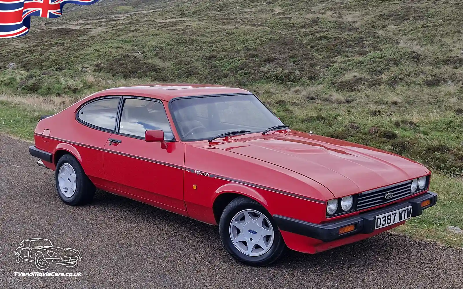 TV Film Movie Action Vehicles Scotland Ford Capri 2.8 Injection Special 1986 Main