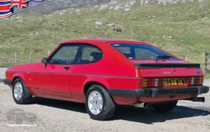 TV Film Movie Action Vehicles Scotland Ford Capri 2.8 Injection Special 1986 Rear NS 2