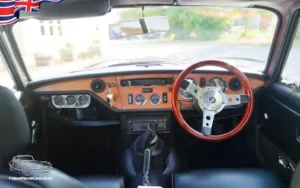 TV Film Movie Action Vehicles Scotland UK Triumph GT6 1974 - Dashboard Full