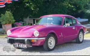 TV Film Movie Action Vehicles Scotland UK Triumph GT6 1974 - Front NS