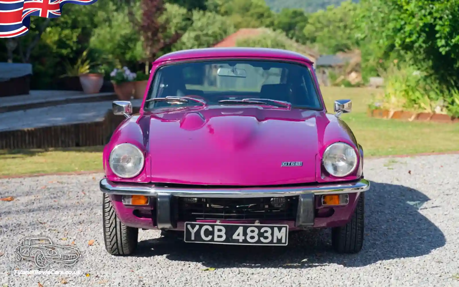 TV Film Movie Action Vehicles Scotland UK Triumph GT6 1974 - Front
