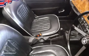 TV Film Movie Action Vehicles Scotland UK Triumph TR4a IRS 1967 - Interior Front Seats