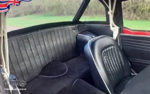 TV Film Movie Action Vehicles Scotland UK Triumph TR4a IRS 1967 - Interior Rear