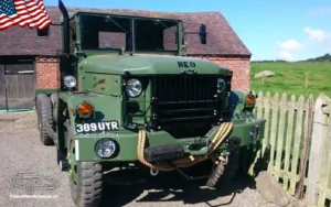 TV Film Movie Action Vehicles Scotland USA Army REO M35 Flatbed Truck 1954 - Front