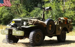 TV Film Movie Action Vehicles US American Military Army Dodge WC-52 Weapons Carrier 1943 - Front OS