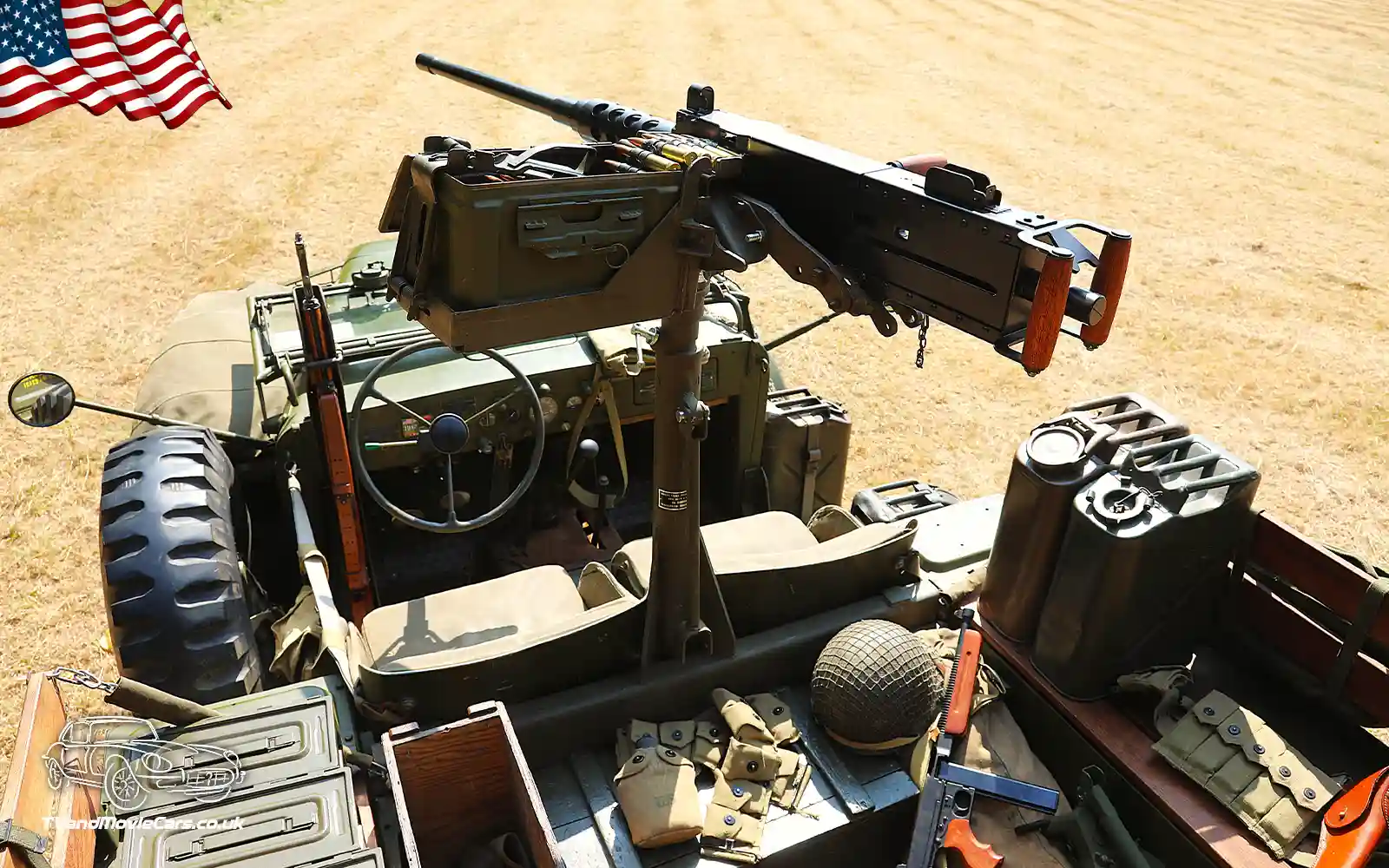 TV Film Movie Action Vehicles US American Military Army Dodge WC-52 Weapons Carrier 1943 - Inner 2