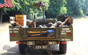 TV Film Movie Action Vehicles US American Military Army Dodge WC-52 Weapons Carrier 1943 - Rear