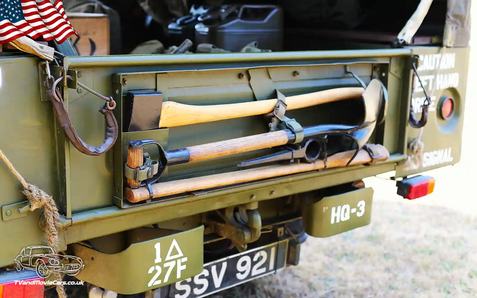 TV Film Movie Action Vehicles US American Military Army Dodge WC-52 Weapons Carrier 1943 - Rear CU