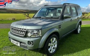 TV Film Movie Action Vehicles Scotland UK Land Rover Discovery 4 - Front NS