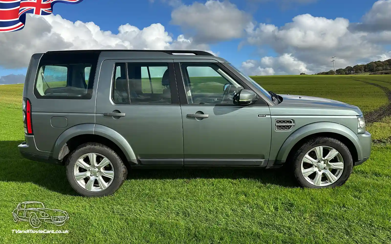 TV Film Movie Action Vehicles Scotland UK Land Rover Discovery 4 - OS