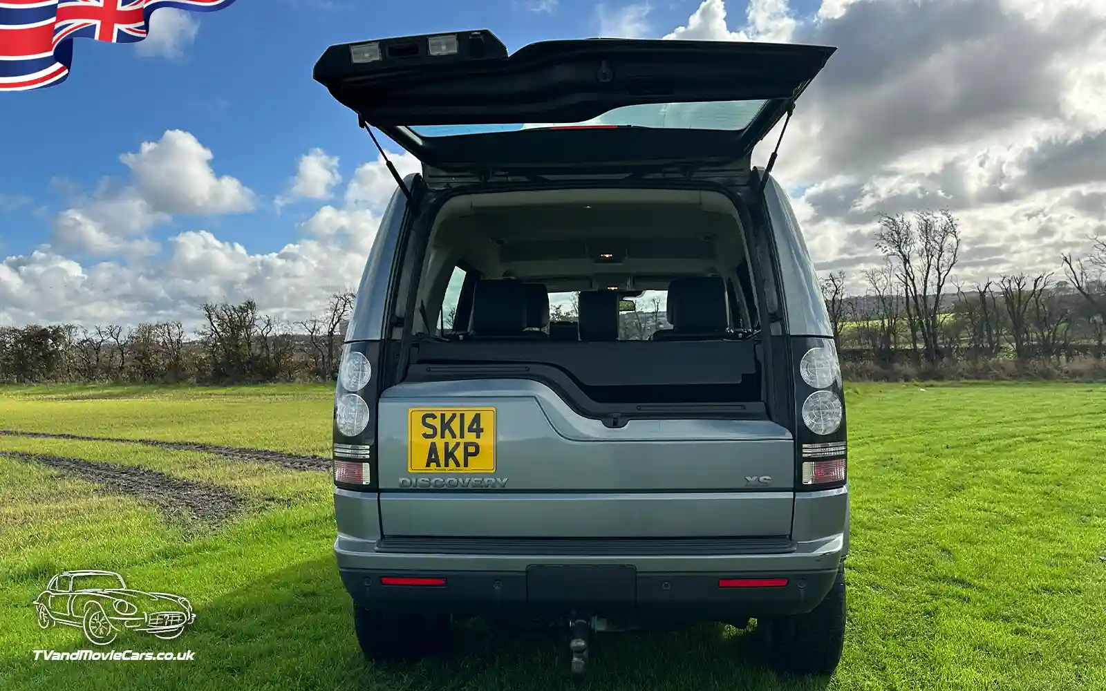 TV Film Movie Action Vehicles Scotland UK Land Rover Discovery 4 - Rear Tailgate