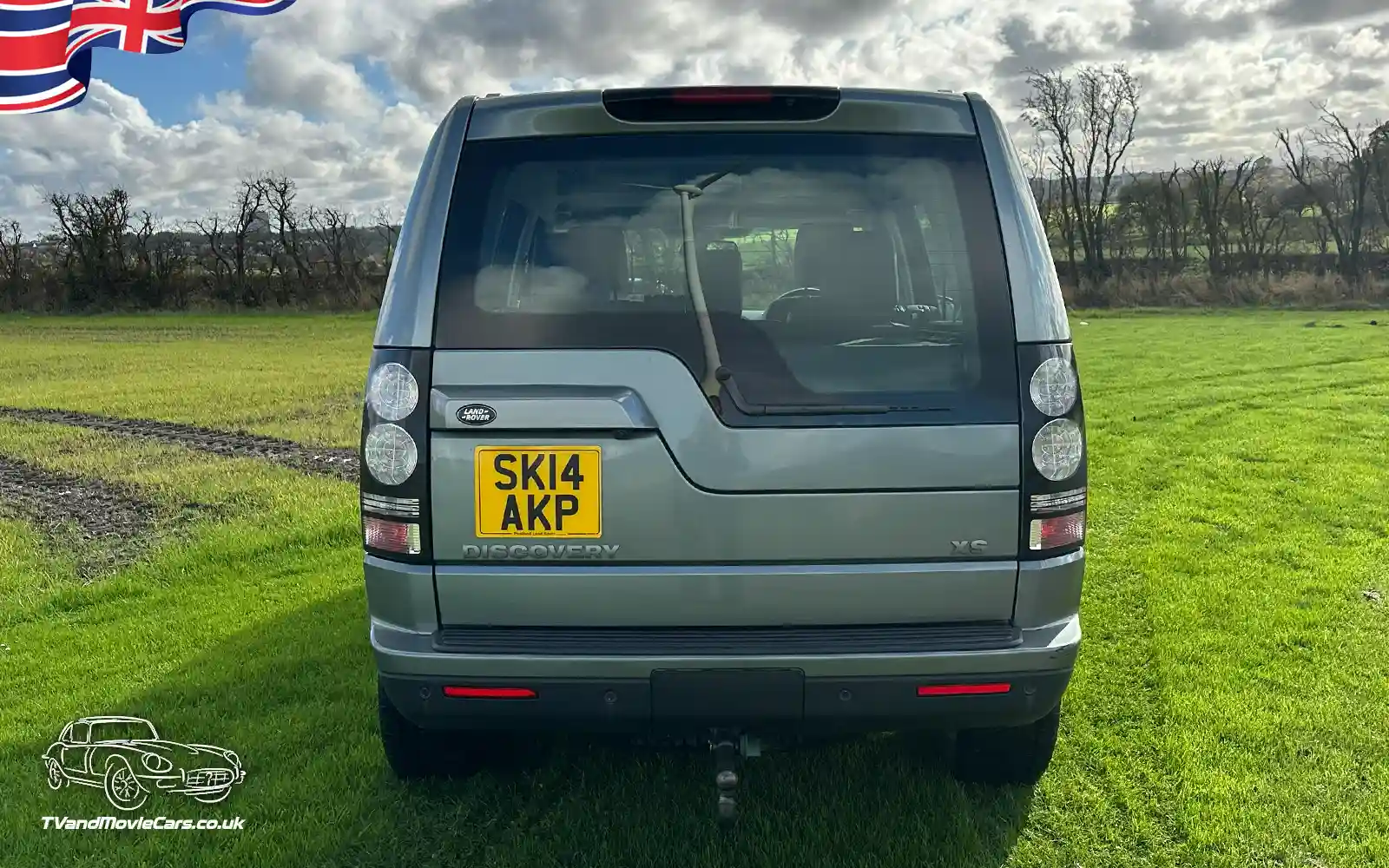TV Film Movie Action Vehicles Scotland UK Land Rover Discovery 4 - Rear