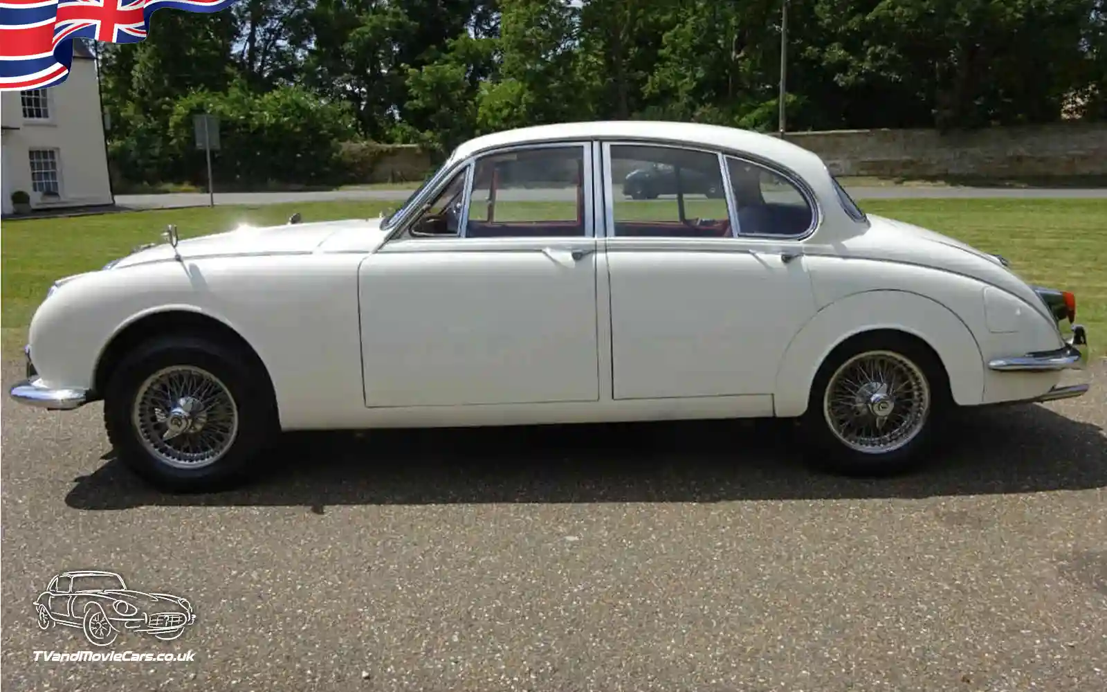 TV Film Movie Action Vehicles Scotland UK Car Daimler 250 V8 1969 - NS