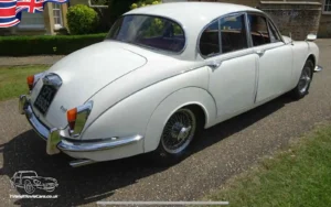 TV Film Movie Action Vehicles Scotland UK Car Daimler 250 V8 1969 - OS Rear