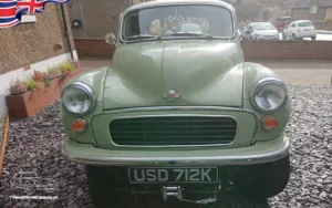 TV Film Movie Action Vehicles Scotland UK Cars Morris Minor Pick Up 1972 Front