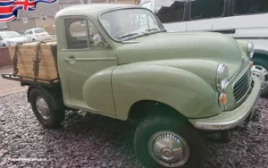 TV Film Movie Action Vehicles Scotland UK Cars Morris Minor Pick Up 1972 Front OS