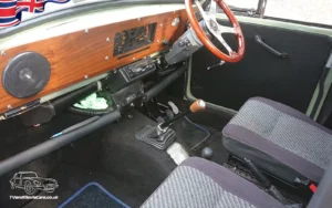 TV Film Movie Action Vehicles Scotland UK Cars Morris Minor Pick Up 1972 Interior NS