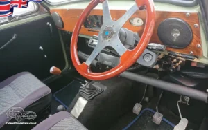 TV Film Movie Action Vehicles Scotland UK Cars Morris Minor Pick Up 1972 Interior OS