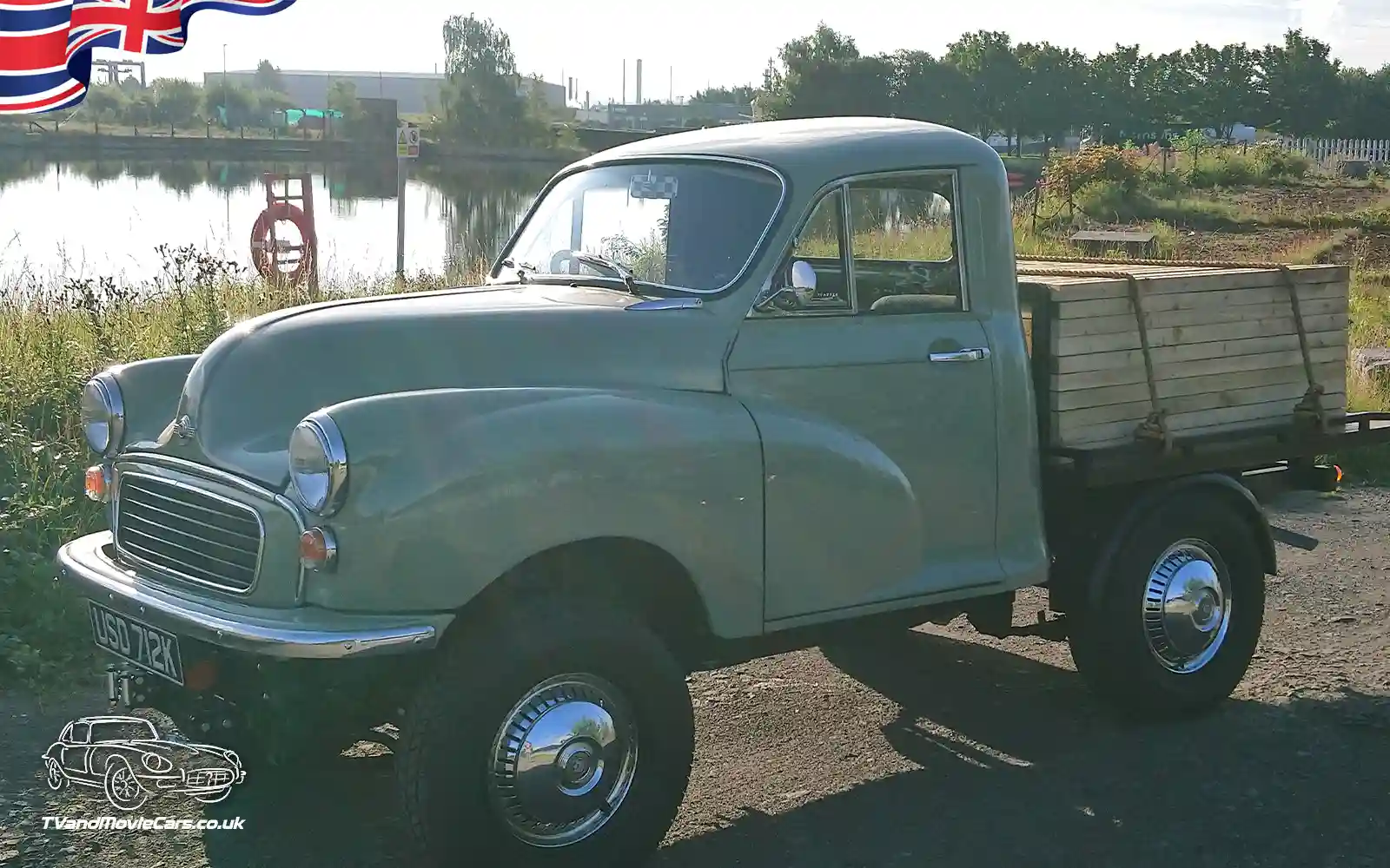 TV Film Movie Action Vehicles Scotland UK Cars Morris Minor Pick Up 1972 NS Front