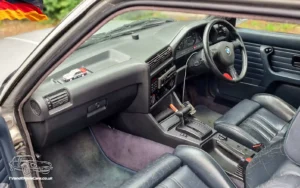 TV Film Movie Action Vehicles Scotland UK Cars BMW E30 325i Sport (1990) Interior Front NS