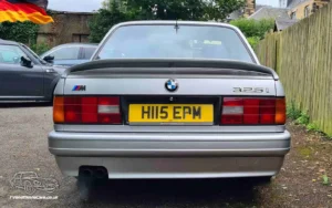 TV Film Movie Action Vehicles Scotland UK Cars BMW E30 325i Sport (1990) Rear