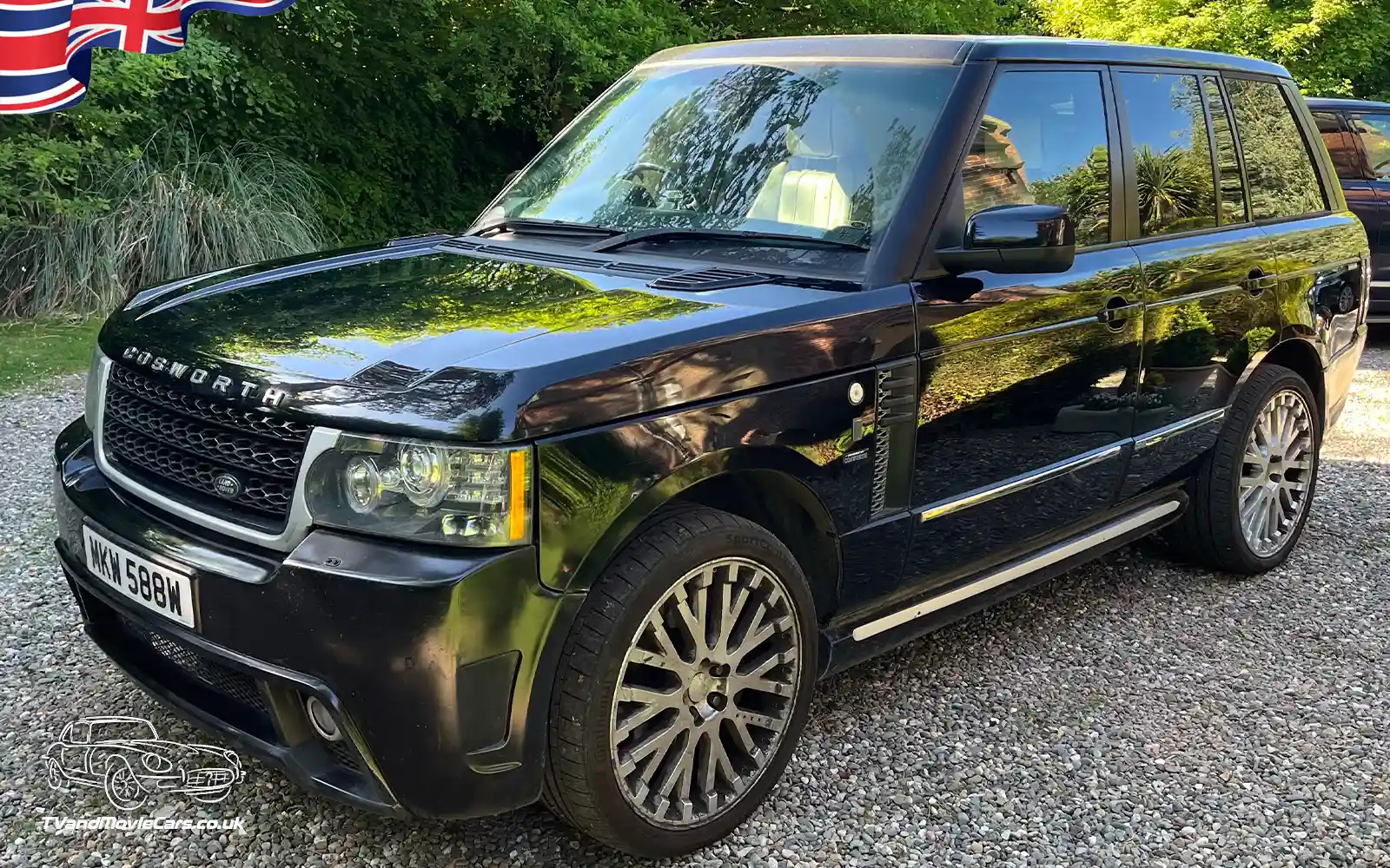 TV Film Movie Action Vehicles Scotland UK Range Rover Cosworth 2012 - NS Front