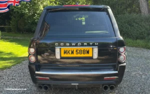 TV Film Movie Action Vehicles Scotland UK Range Rover Cosworth 2012 - Rear