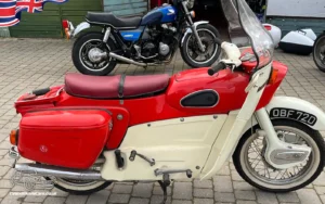 TV Film Movie Action Vehicles UK Motorcycle 250 Arial Leader 1965 OS CU