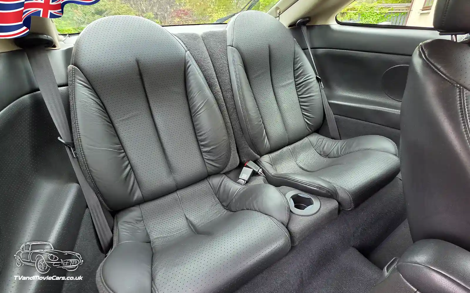 TV Film Movie Action Vehicles Scotland UK Cars Ford Cougar V6 24Valve X Pack 1999 Interior Rear Seats
