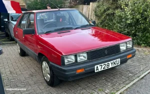 TV Film Movie Action Vehicles UK French Cars Renault 11 GTL 1984 - Front OS