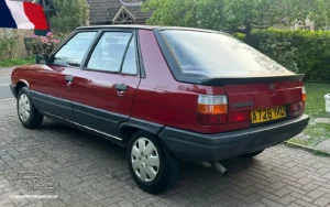 TV Film Movie Action Vehicles UK French Cars Renault 11 GTL 1984 - Rear NS