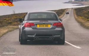 TV Film Movie Action Vehicles Scotland German Cars BMW M3 Convertible 2013 Back