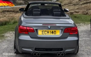TV Film Movie Action Vehicles Scotland German Cars BMW M3 Convertible 2013 Back CU
