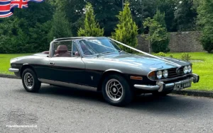 TV Film Movie Action Vehicles Scotland UK Triumph Stag V8 1972 - OS Front