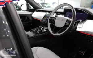 TV Film Movie Action Vehicles Scotland UK Land Rover Range Rover Sport Autobiography (2023) Dashboard
