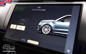 TV Film Movie Action Vehicles Scotland UK Land Rover Range Rover Sport Autobiography (2023) SatNav
