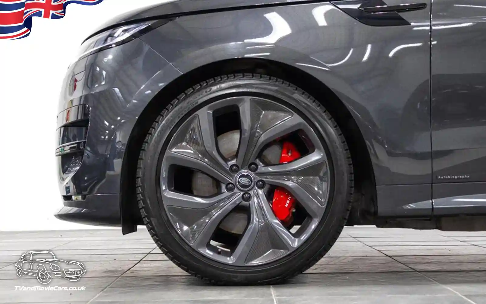 TV Film Movie Action Vehicles Scotland UK Land Rover Range Rover Sport Autobiography (2023) Wheel