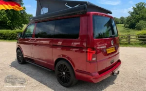 TV Film Movie Action Vehicles Scotland German Volkswagen Transporter T6.1 2022 NS Rear