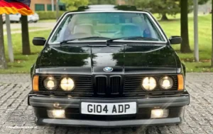 TV Film Movie Action Vehicles Scotland UK German BMW 635 Csi 1989 - Front