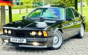 TV Film Movie Action Vehicles Scotland UK German BMW 635 Csi 1989 - Front NS
