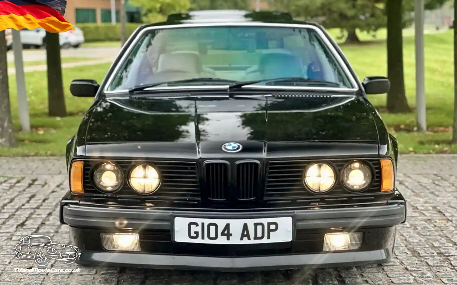TV Film Movie Action Vehicles Scotland UK German BMW 635 Csi 1989 - Front