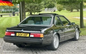 TV Film Movie Action Vehicles Scotland UK German BMW 635 Csi 1989 - Rear OS