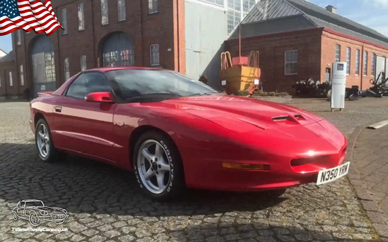 TV Film Movie Action Vehicles Scotland USA American Pontiac Formula Firebird WS6 (1996) - Front NS