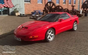TV Film Movie Action Vehicles Scotland USA American Pontiac Formula Firebird WS6 (1996) - Front OS