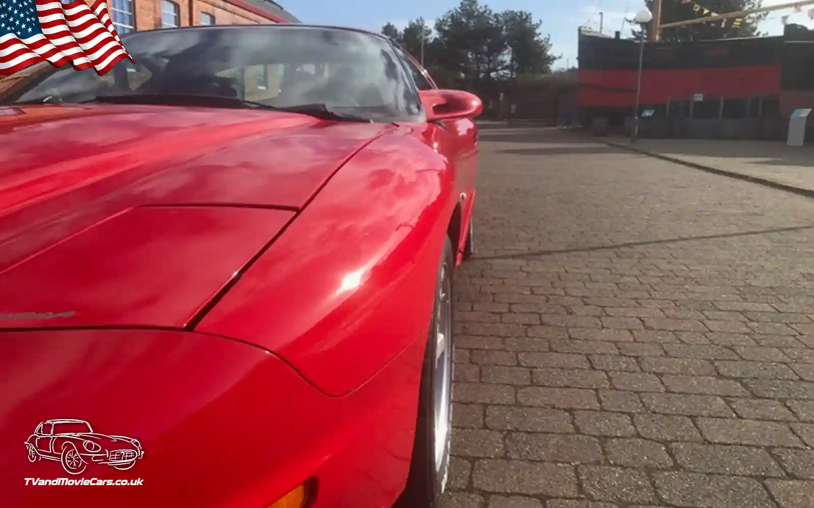 TV Film Movie Action Vehicles Scotland USA American Pontiac Formula Firebird WS6 (1996) - Front OS CU